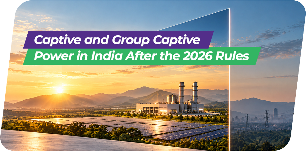 What Is a Captive Power Plant? Captive and Group Captive Power in India After the 2026 Rules